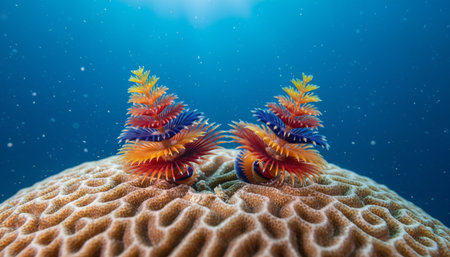 Wildlife Photography with Natural Backgroundの写真素材