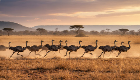 Wildlife Photography with Natural Backgroundの写真素材