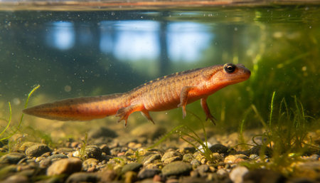 Wildlife Photography with Natural Backgroundの写真素材