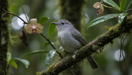 Wildlife Photography with Natural Backgroundの写真素材