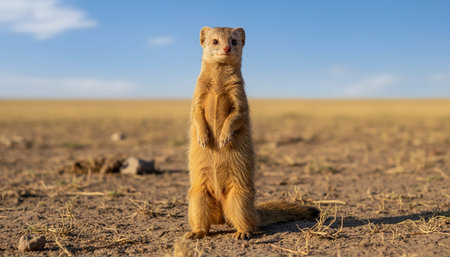 Wildlife Photography with Natural Backgroundの写真素材