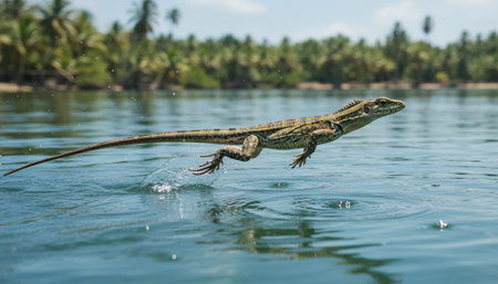 Wildlife Photography with Natural Backgroundの写真素材