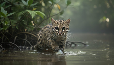 Wildlife Photography with Natural Backgroundの写真素材