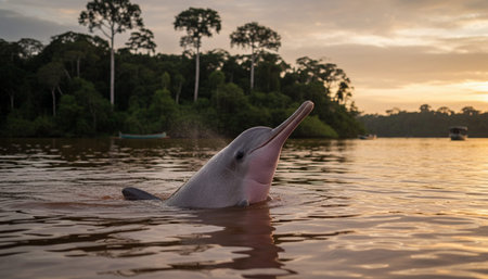 Wildlife Photography with Natural Backgroundの写真素材