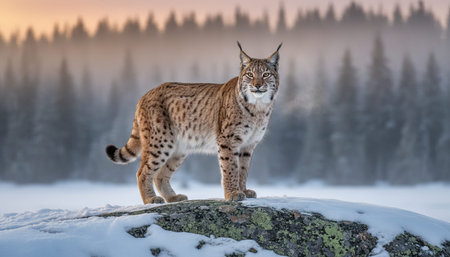 Wildlife Photography with Natural Backgroundの写真素材