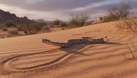 Wildlife Photography with Natural Backgroundの写真素材