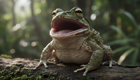 Wildlife Photography with Natural Backgroundの写真素材