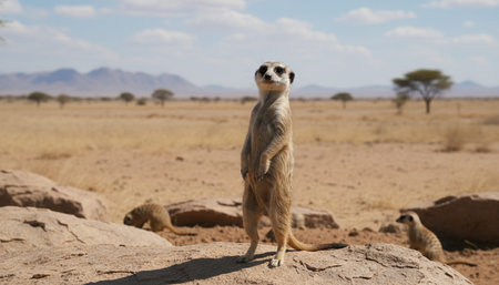 Wildlife Photography with Natural Backgroundの写真素材