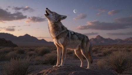 Wildlife Photography with Natural Backgroundの写真素材