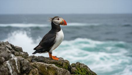 Wildlife Photography with Natural Backgroundの写真素材