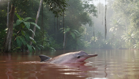 Wildlife Photography with Natural Backgroundの写真素材