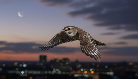 Wildlife Photography with Natural Backgroundの写真素材