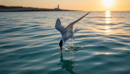 Wildlife Photography with Natural Backgroundの写真素材