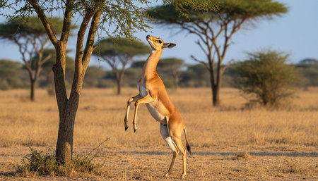 Wildlife Photography with Natural Backgroundの写真素材