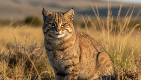 Wildlife Photography with Natural Backgroundの写真素材