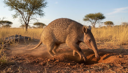 Wildlife Photography with Natural Backgroundの写真素材