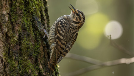Wildlife Photography with Natural Backgroundの写真素材
