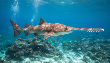 Wildlife Photography with Natural Backgroundの写真素材