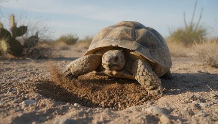Wildlife Photography with Natural Backgroundの写真素材