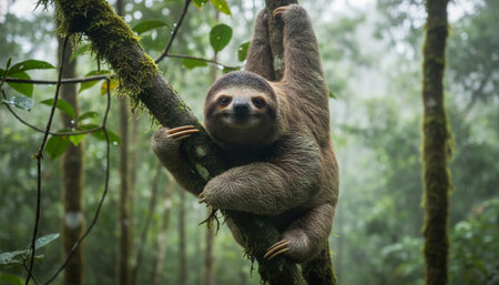 Wildlife Photography with Natural Backgroundの写真素材