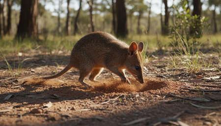 Wildlife Photography with Natural Backgroundの写真素材