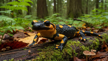 Wildlife Photography with Natural Backgroundの写真素材