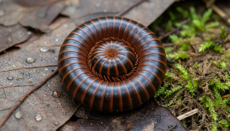 Wildlife Photography with Natural Backgroundの写真素材