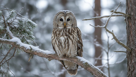 Wildlife Photography with Natural Backgroundの写真素材