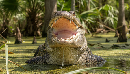 Wildlife Photography with Natural Backgroundの写真素材