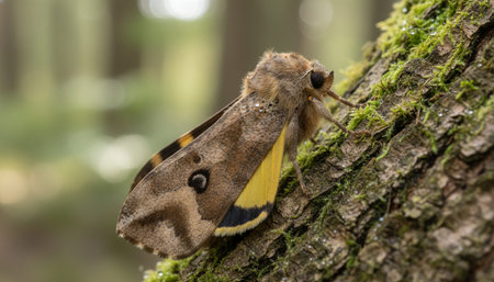 Wildlife Photography with Natural Backgroundの写真素材