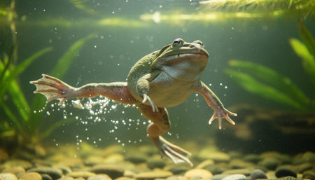 Wildlife Photography with Natural Backgroundの写真素材