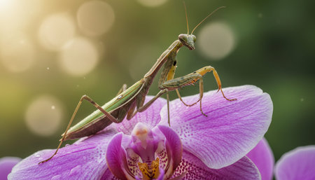 Wildlife Photography with Natural Backgroundの写真素材