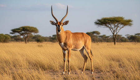 Wildlife Photography with Natural Backgroundの写真素材