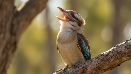 Wildlife Photography with Natural Backgroundの写真素材