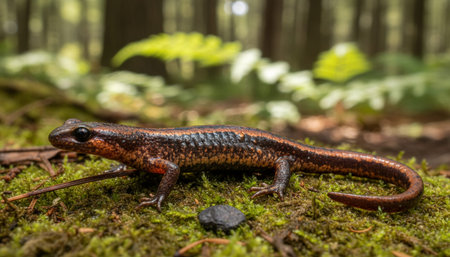 Wildlife Photography with Natural Backgroundの写真素材