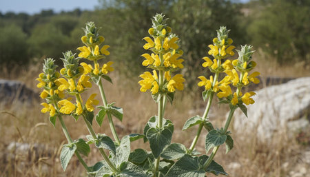 Floral Nature Photography with Natural Backgroundの写真素材