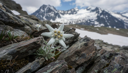 Floral Nature Photography with Natural Backgroundの写真素材