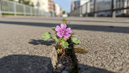 Floral Nature Photography with Natural Backgroundの写真素材