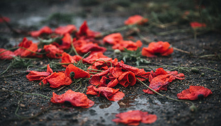 Floral Nature Photography with Natural Backgroundの写真素材