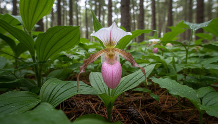 Floral Nature Photography with Natural Backgroundの写真素材
