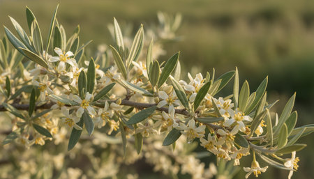 Floral Nature Photography with Natural Backgroundの写真素材