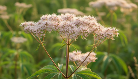 Floral Nature Photography with Natural Backgroundの写真素材
