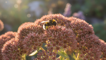 Floral Nature Photography with Natural Backgroundの写真素材
