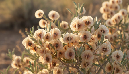 Floral Nature Photography with Natural Backgroundの写真素材