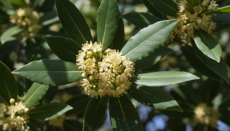 Floral Nature Photography with Natural Backgroundの写真素材