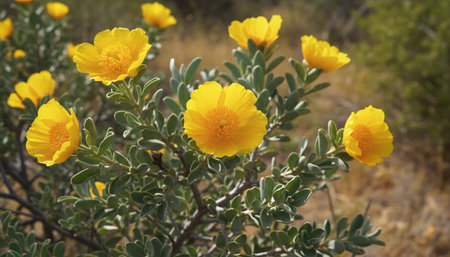 Floral Nature Photography with Natural Backgroundの写真素材
