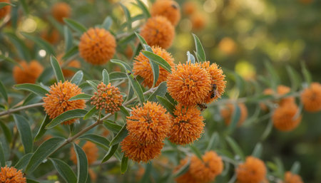 Floral Nature Photography with Natural Backgroundの写真素材