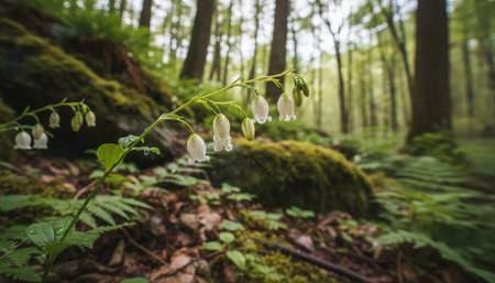 Floral Nature Photography with Natural Backgroundの写真素材