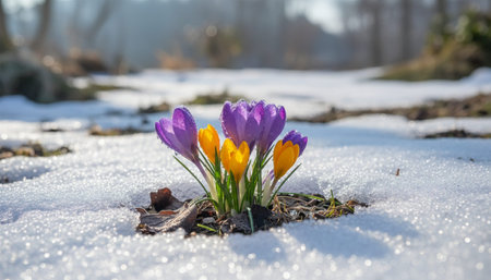 Floral Nature Photography with Natural Backgroundの写真素材