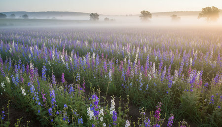 Floral Nature Photography with Natural Backgroundの写真素材
